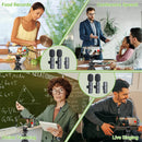 Microfone de lapela sem fio Basix 2.4G portátil