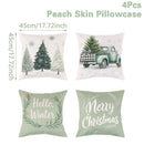 4pcs Merry Christmas Cushion Cover Home Decorations 2025 Christmas Ornament Pillow Case Xmas Navidad Gifts New Year Gifts 2026