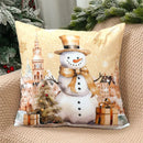 4pcs Merry Christmas Cushion Cover Home Decorations 2025 Christmas Ornament Pillow Case Xmas Navidad Gifts New Year Gifts 2026